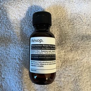 Resurrection rinse free hand wash travel size